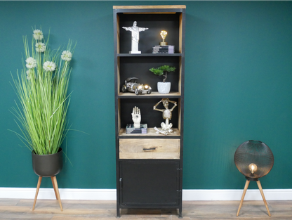 Large Industrial Bookcase / Shelves