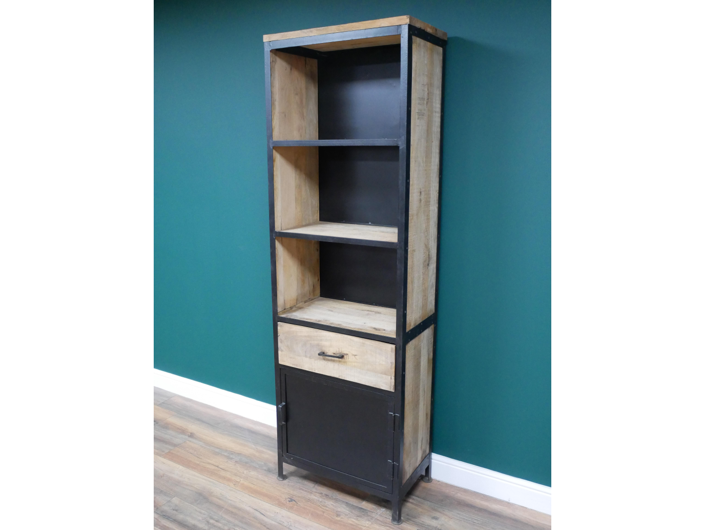 Large Industrial Bookcase / Shelves