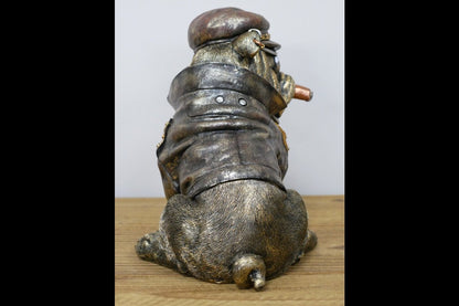 Smoking Bulldog