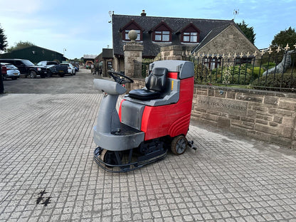 2015 HAKO SCRUBMASTER B155R RIDE ON FLOOR SCRUBBER/SWEEPER