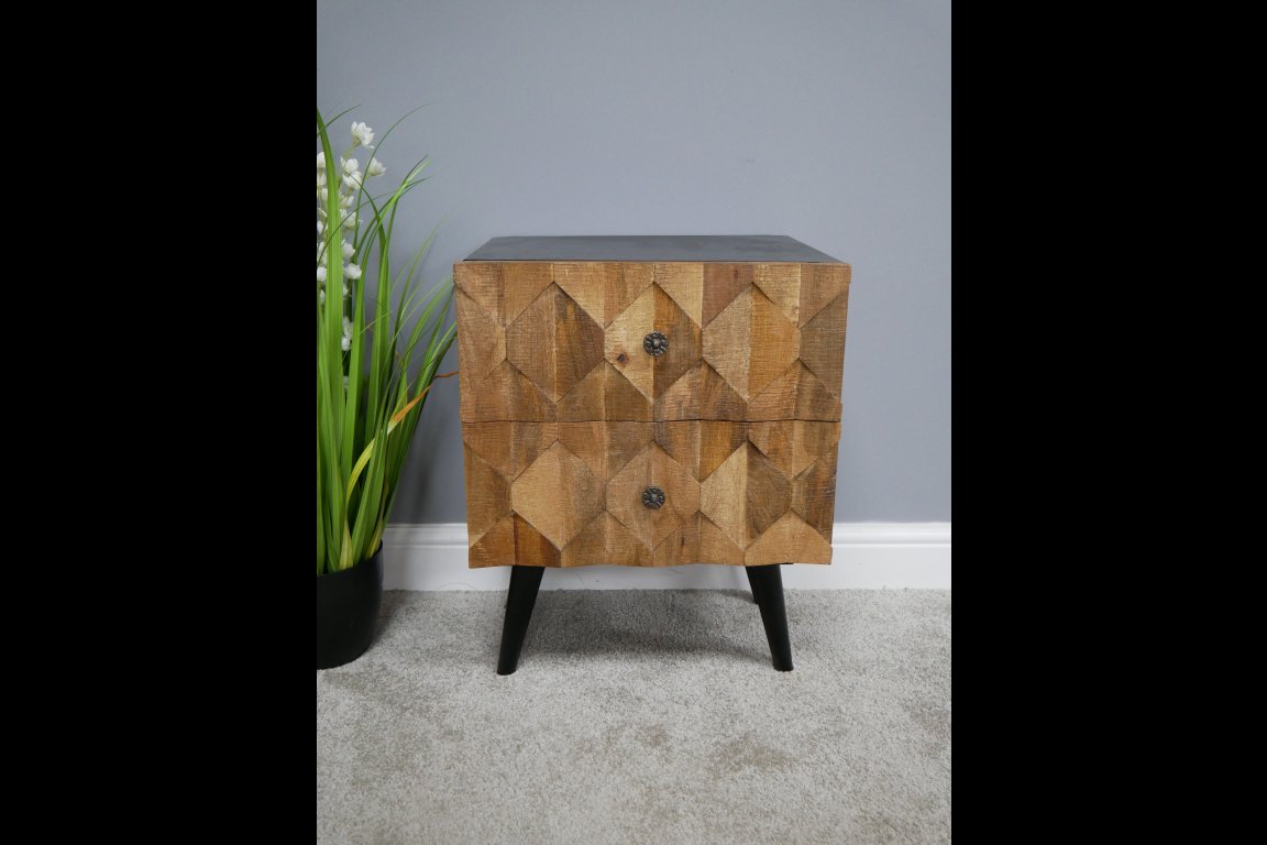 Industrial Bedside Cabinet *
