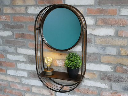 Mirror With Shelf