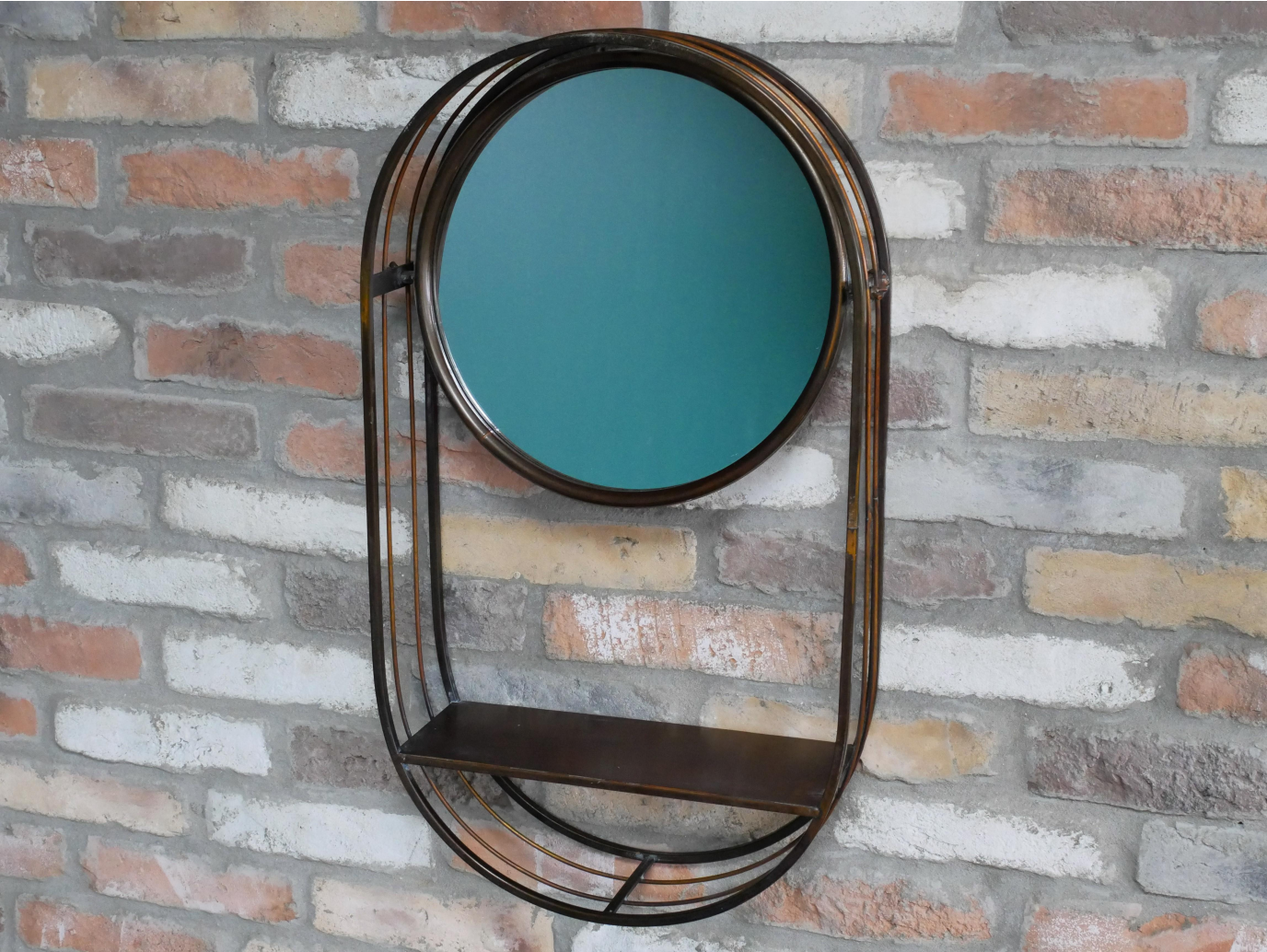 Mirror With Shelf