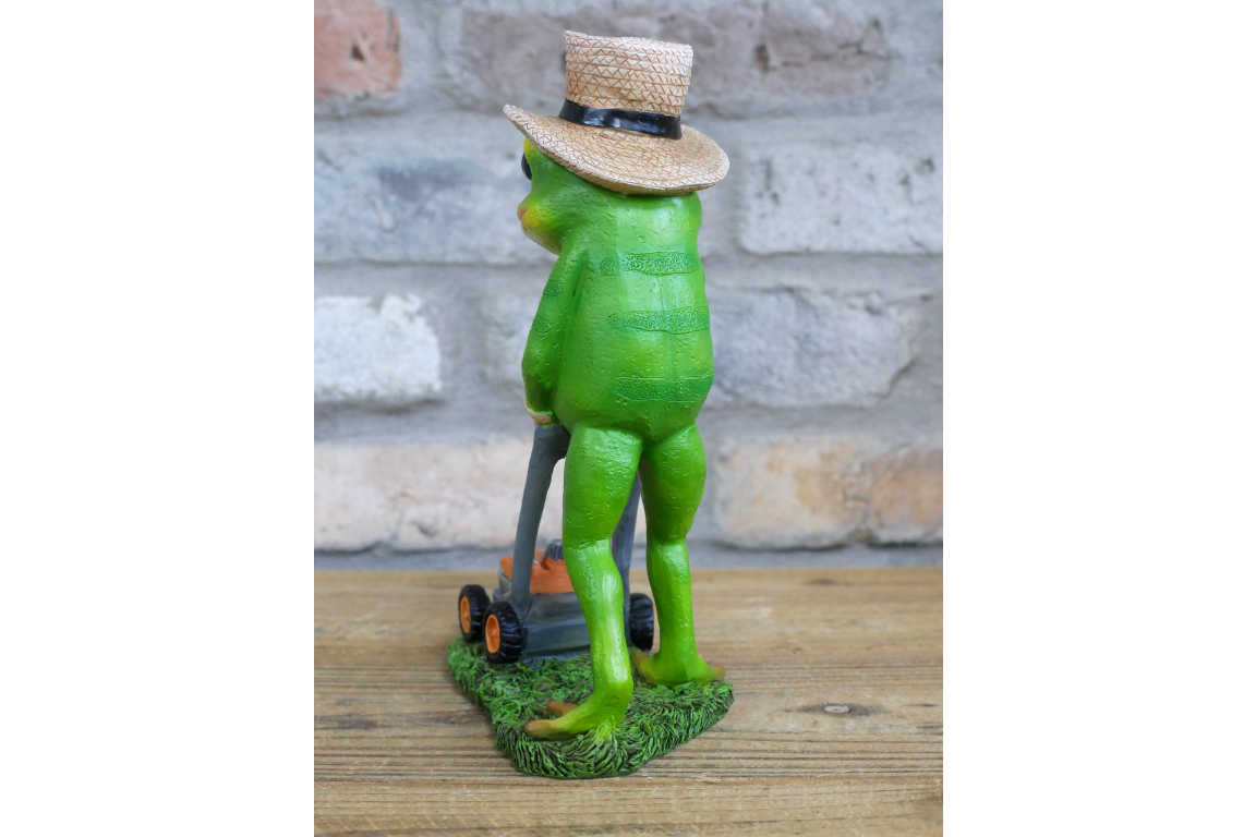 Mowing frog