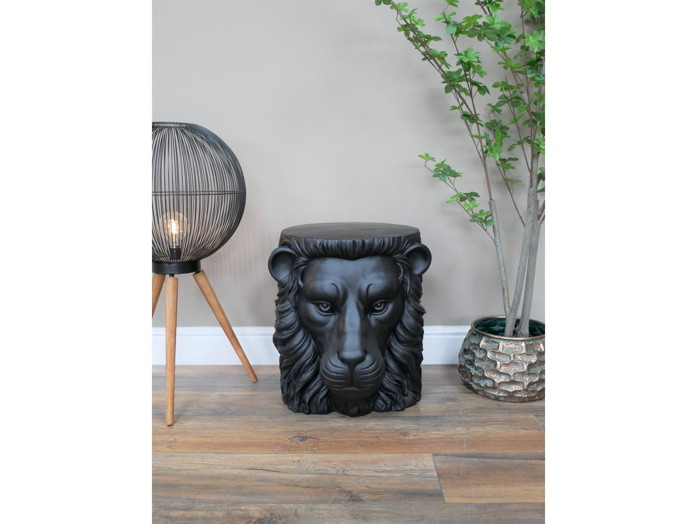 Lion Side Table