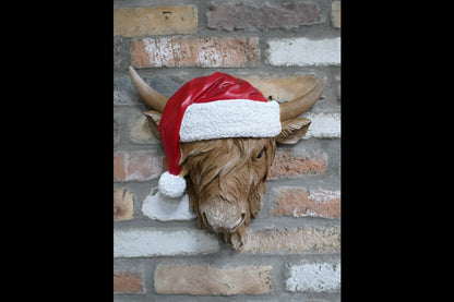 Christmas Cow Wall Decoration