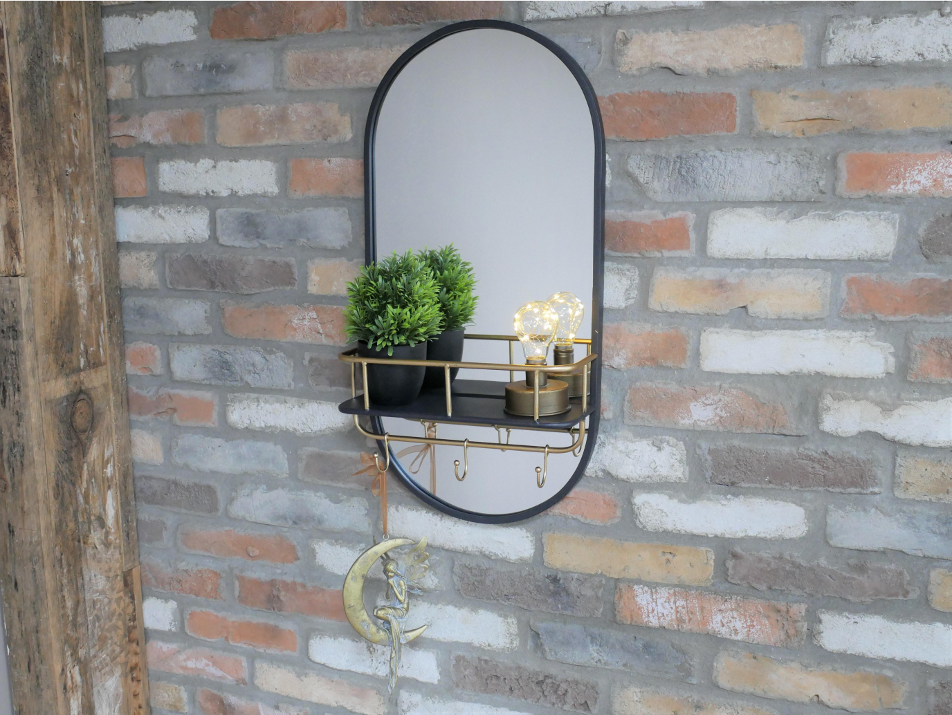 Mirror With Shelf