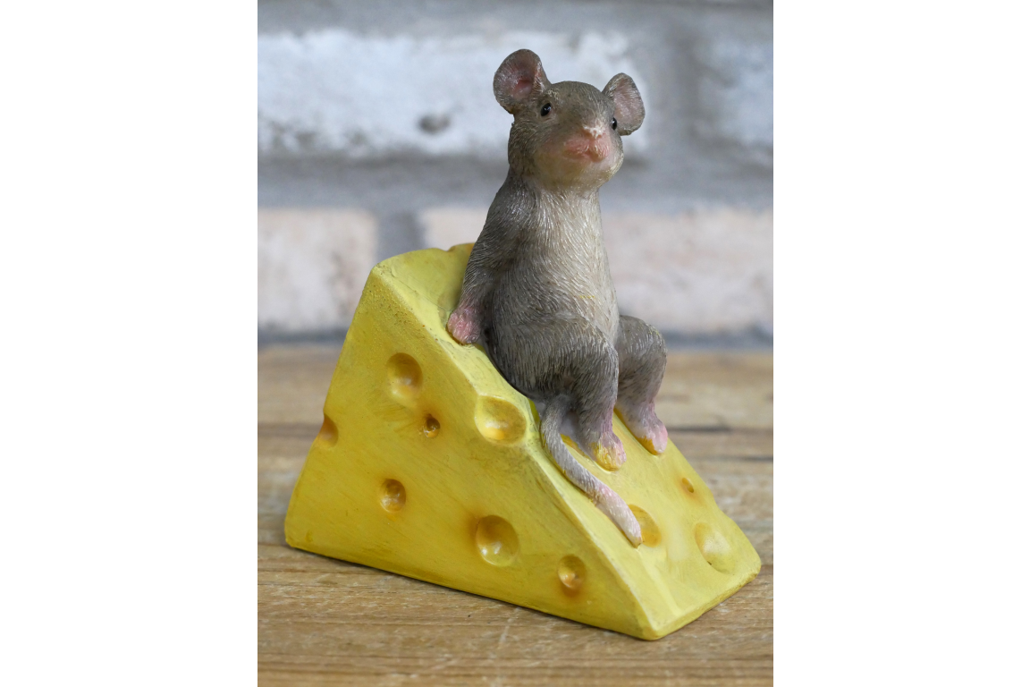 Mouse Sat On Cheese