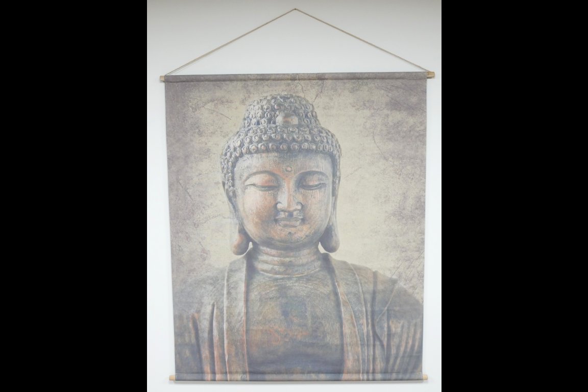 Canvas Wall Art - Buddha Head