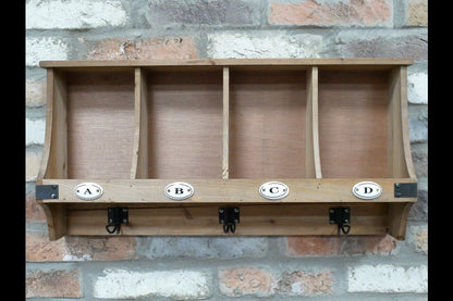 Wall Unit With Hooks
