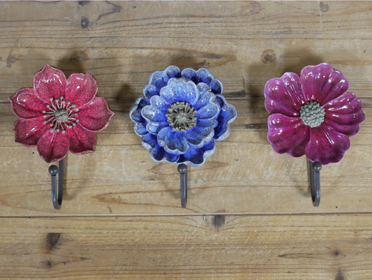 Set Of Three Coat Hooks