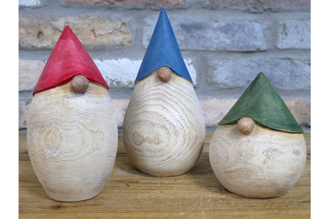 Set Of 3 Gnomes