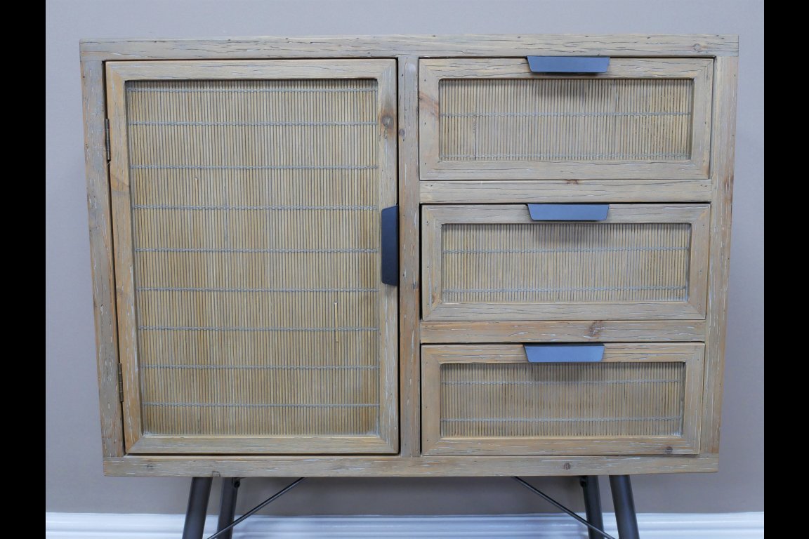 Bamboo Storage Cabinet