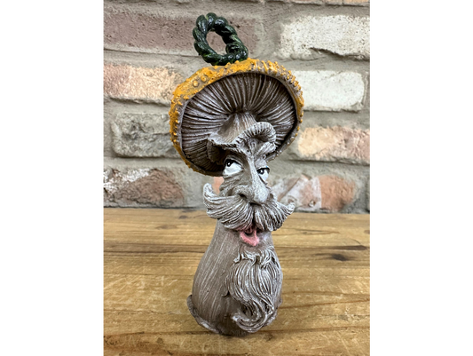 Set Of Four Mushroom People