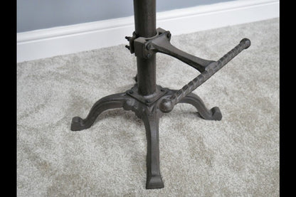 Stool With Wooden Top
