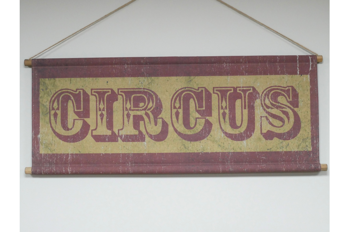 Wall Art - Circus Sign
