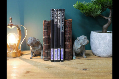 Bulldog Bookends