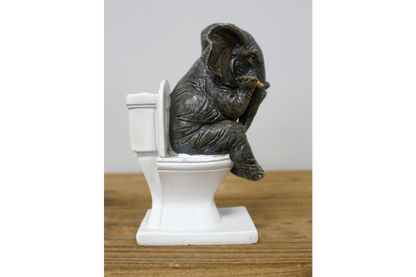 Elephant On The Loo