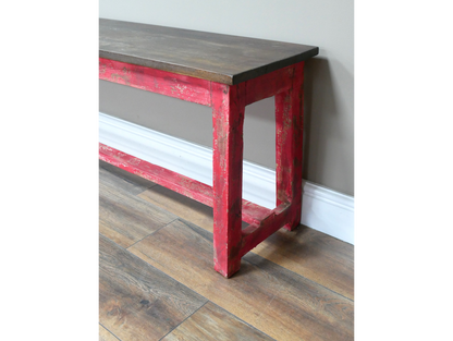 Red Bench - Large