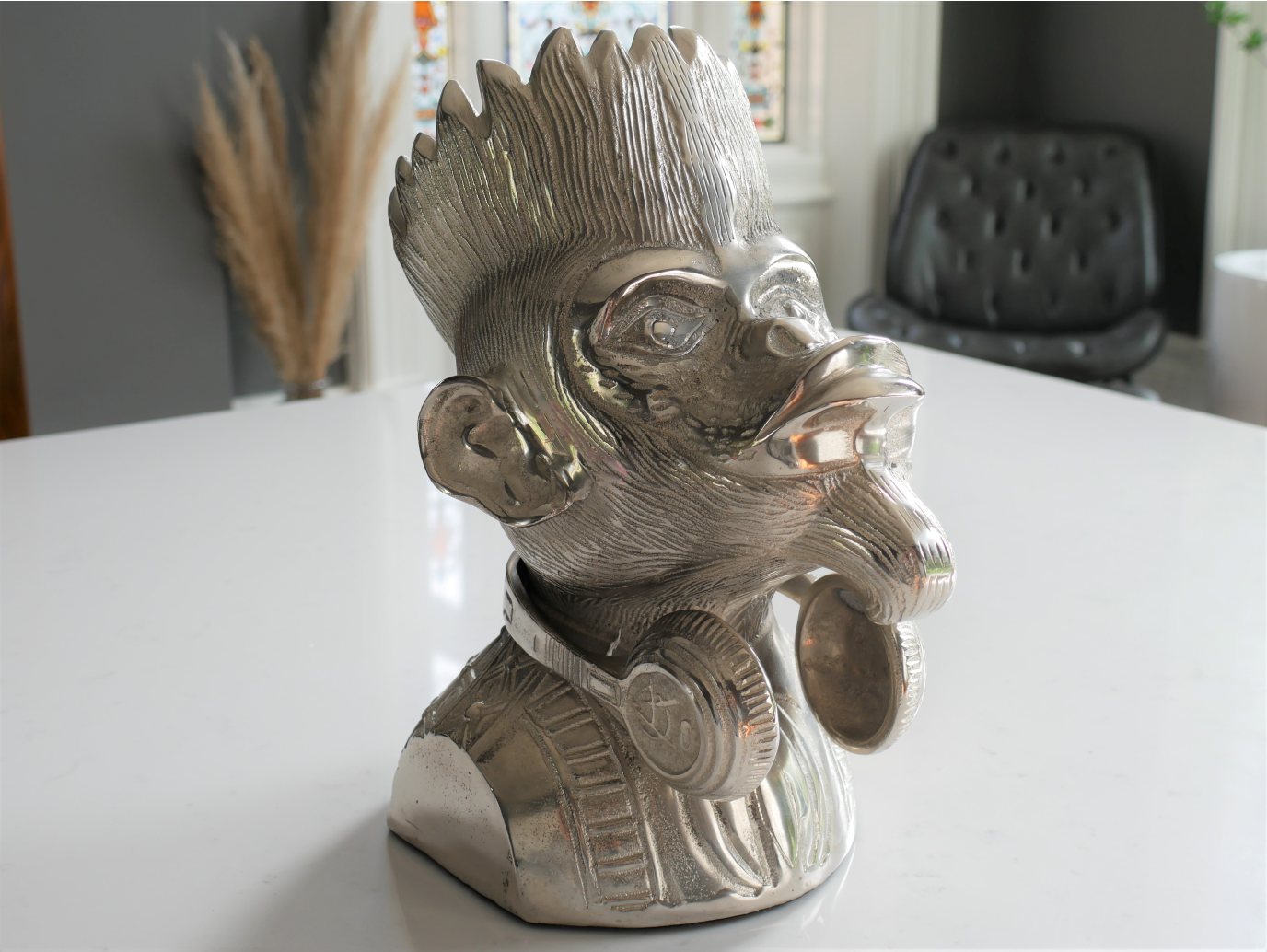 Monkey Head Wine Holder