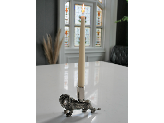 Lion Candle Holder