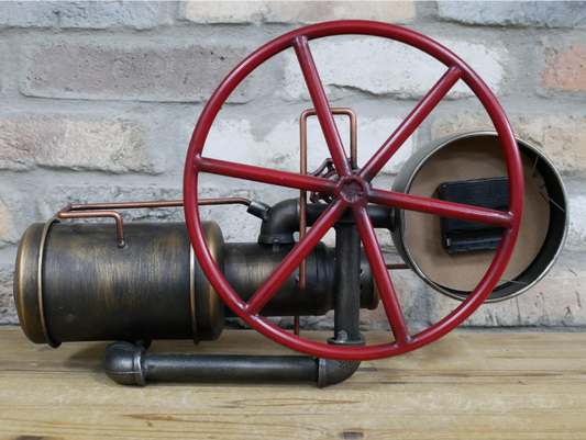 Pipe Clock / Coin Bank