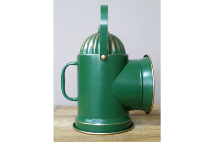 Green Railway Lamp Clock