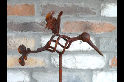 Rusty Bird Stake
