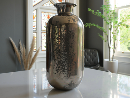 Aluminium Vase - Large (Silver)