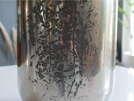 Aluminium Vase - Large (Silver)