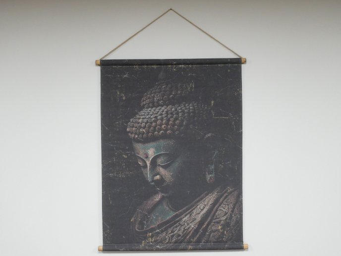 Canvas Wall Art - Buddha Head