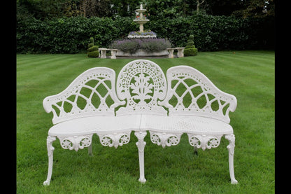 Aluminium Bench - White Finish