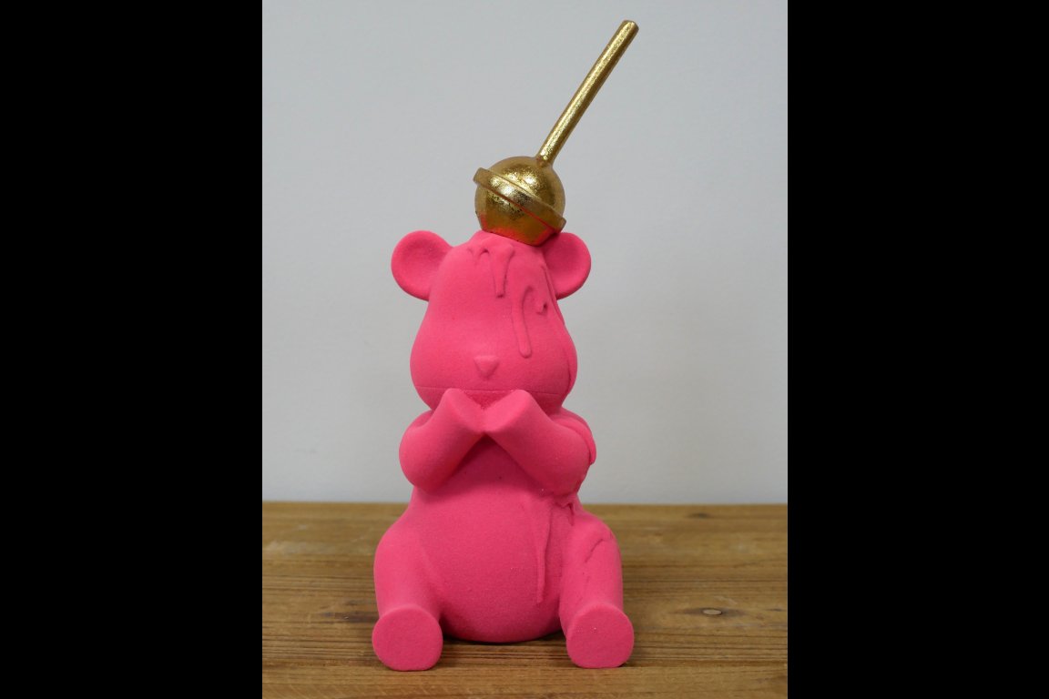 Bear With lolly On Head