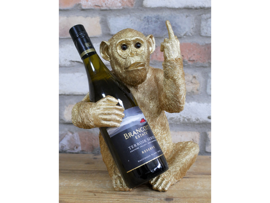 Up Yours Monkey Wine Holder