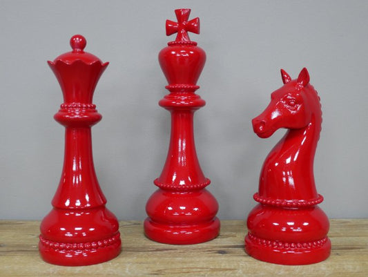 Set Of 3 Chess Pieces