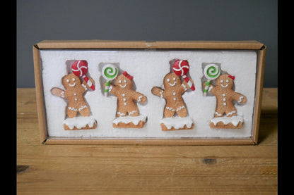 Gingerbread Man Name Card Holders