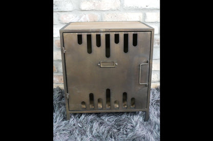 Industrial Bedside Cabinet