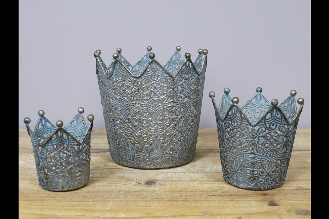 Set Of 3 Candle Holders