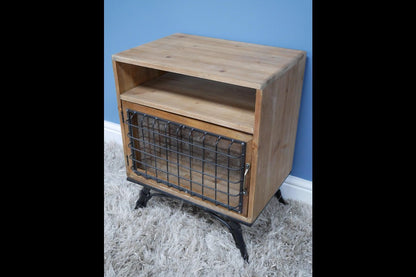 Industrial Bedside Cabinet