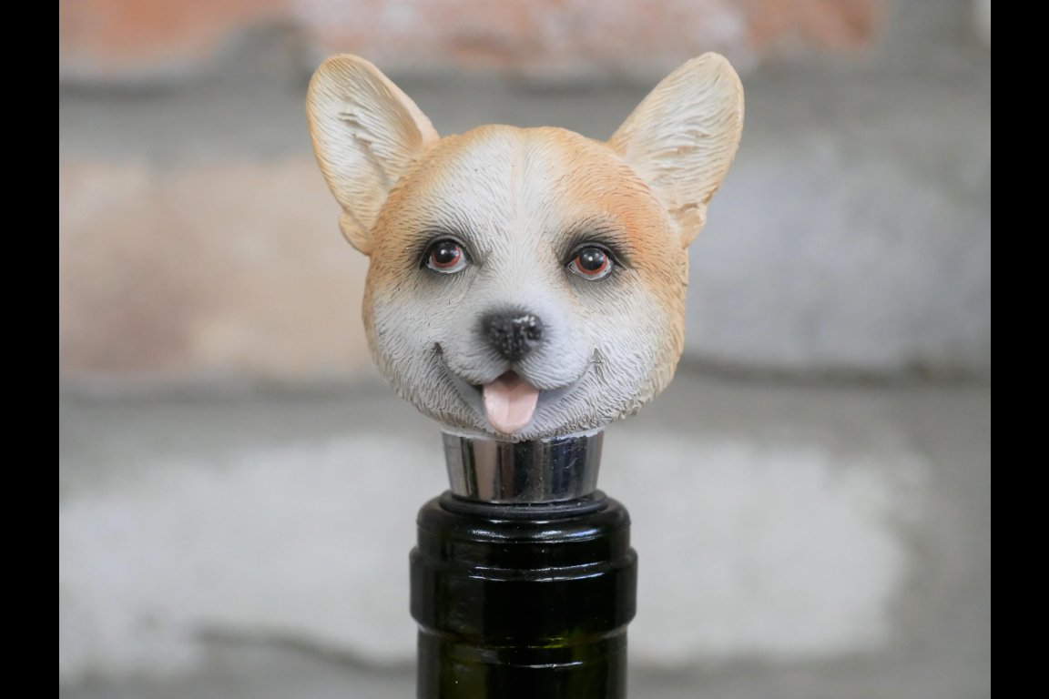 Set Of Four Bottle Toppers