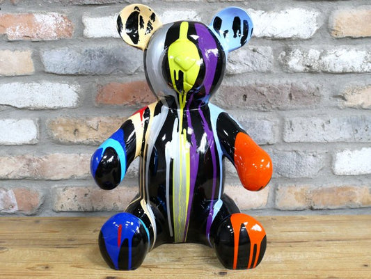 Multi Colour Teddy Bear