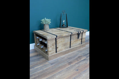 Trunk With Wine Bottle Storage