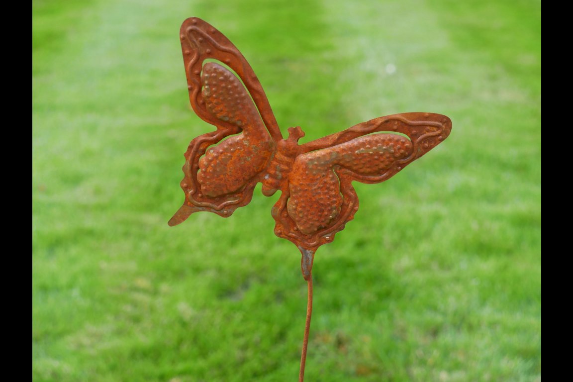 Rusty Butterfly Stake