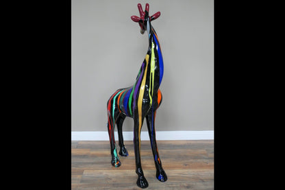 Small Multi Colour Giraffe