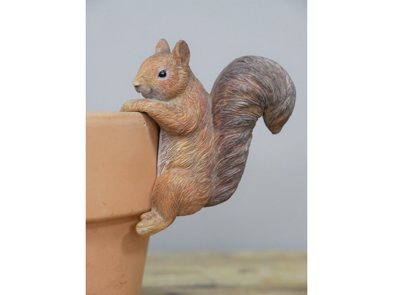 Set Of 3 Squirrel Pot Hangers