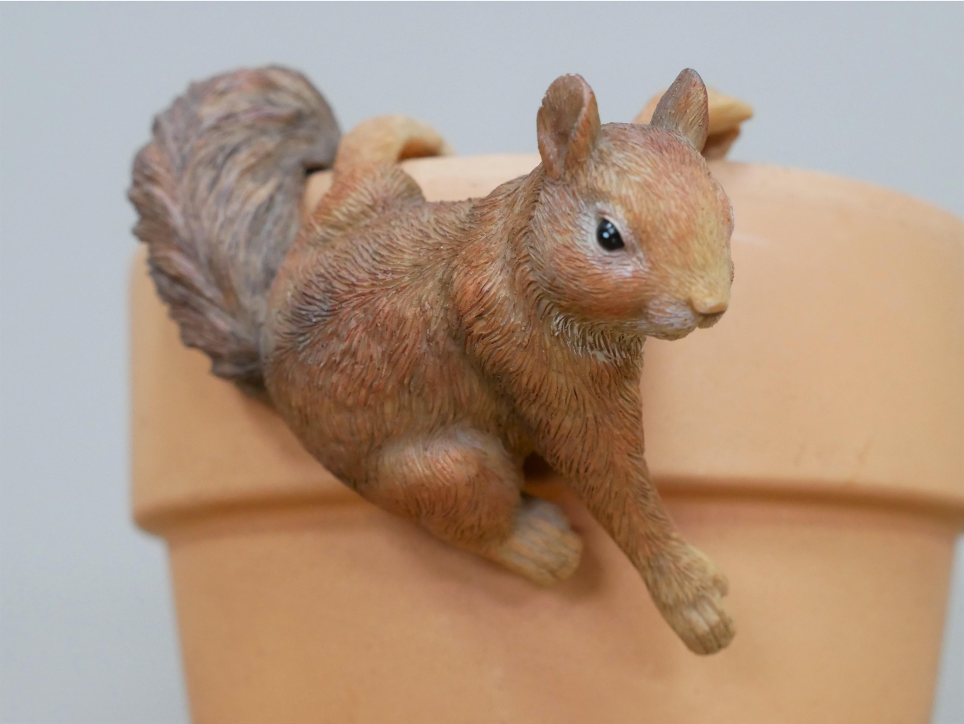 Set Of 3 Squirrel Pot Hangers