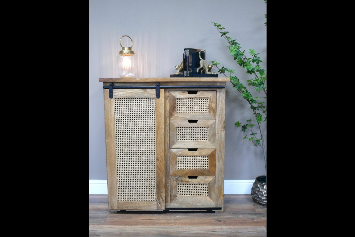 Rattan Storage Cabinet