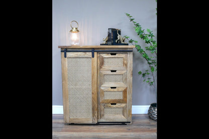 Rattan Storage Cabinet