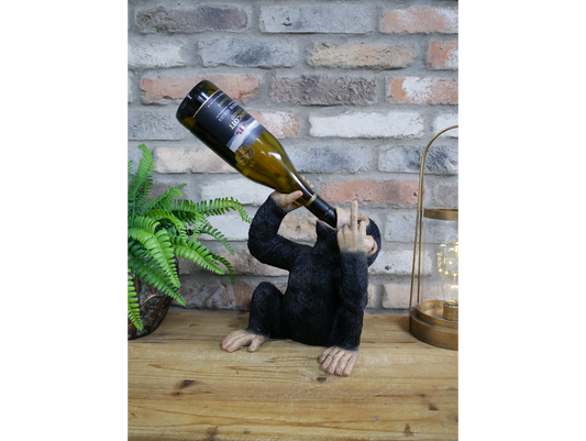 Up Yours Monkey Wine Holder