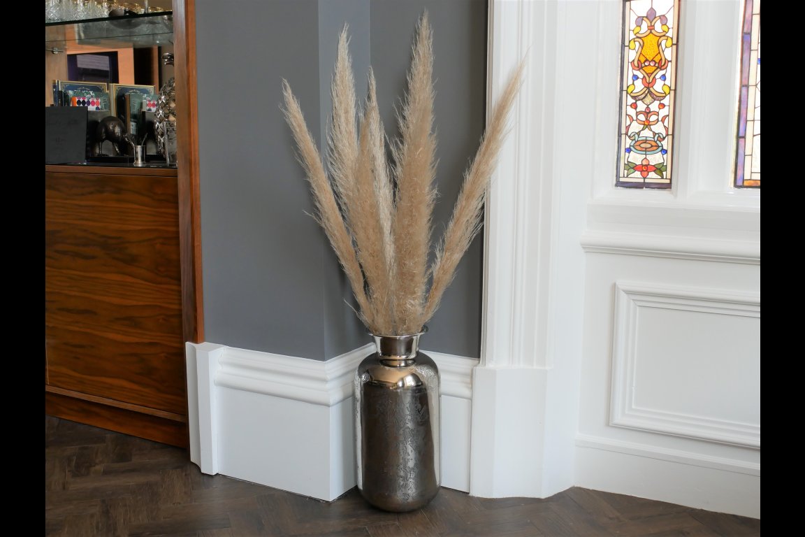 Aluminium Vase - Small (Silver)
